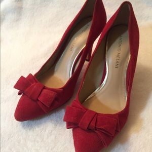 Antonio Melani heels US size 7.5 red